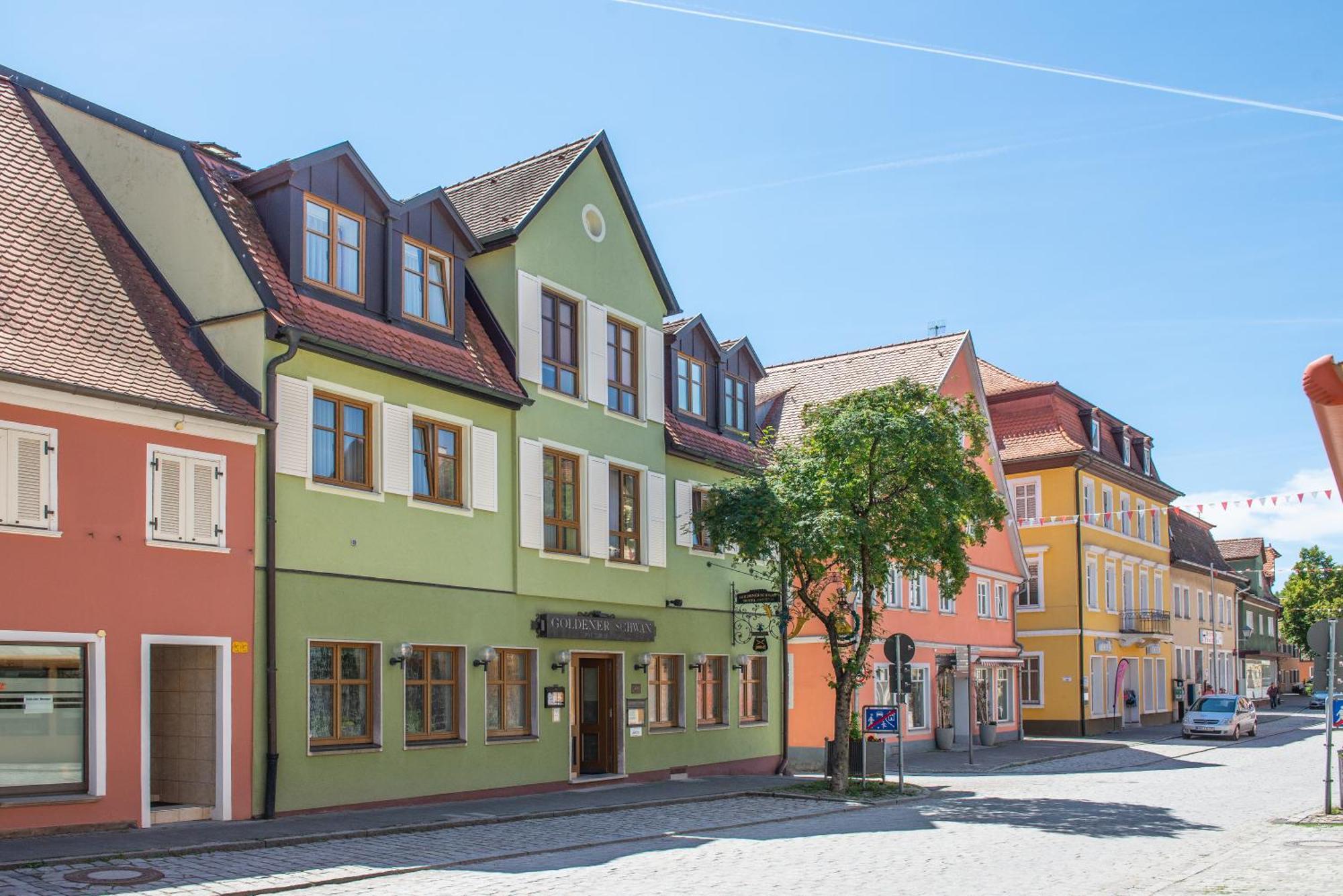 Hotel-Garni Goldener Schwan Bad Windsheim Kültér fotó